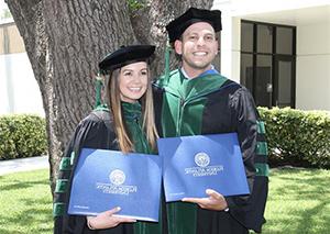 Dr. Kenan Ashouri and Dr. Annie Lopez-Ashouri, Schmidt College of Medicine Class of 2018